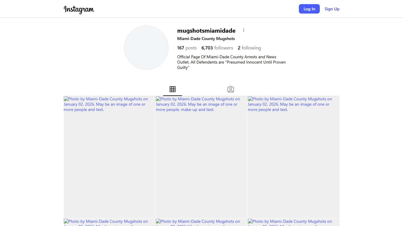 Miami-Dade County Mugshots (@mugshotsmiamidade) • Instagram photos and videos